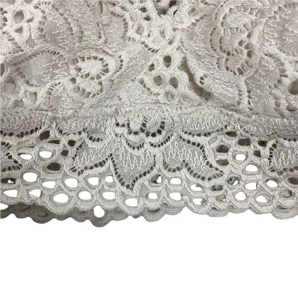 Aerie Silver Gray Bralette size Large - Picture 4 of 7